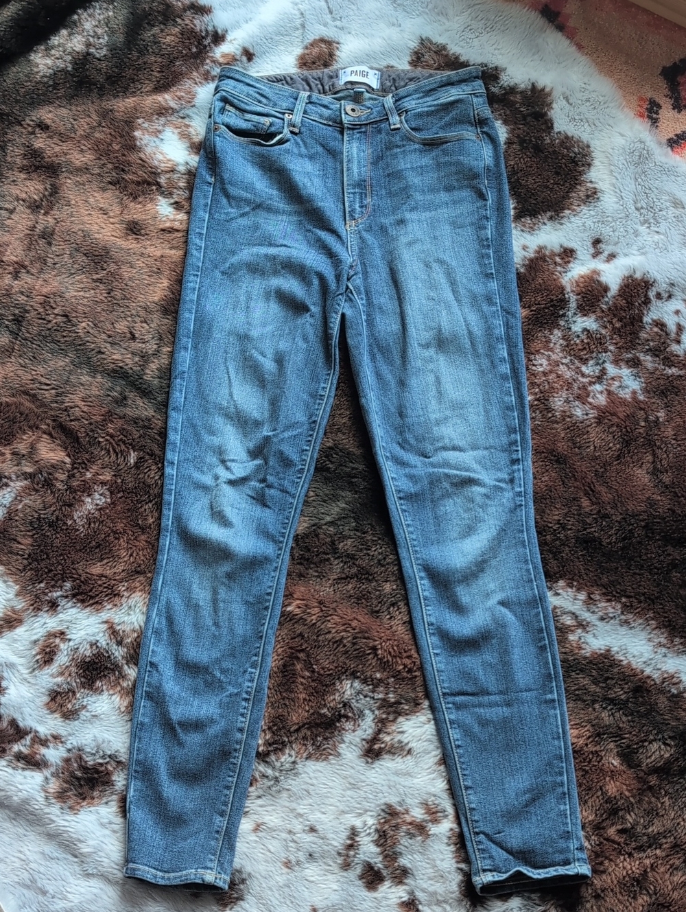 PAIGE Skinny Jeans, Hoxton Ankle, High Rise, Size 27